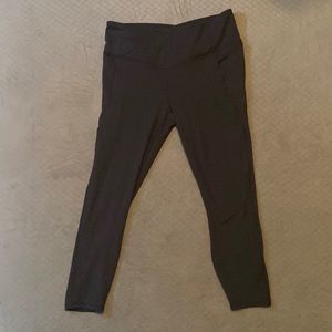 Crossover waist Fabletics leggings - Black - size Large